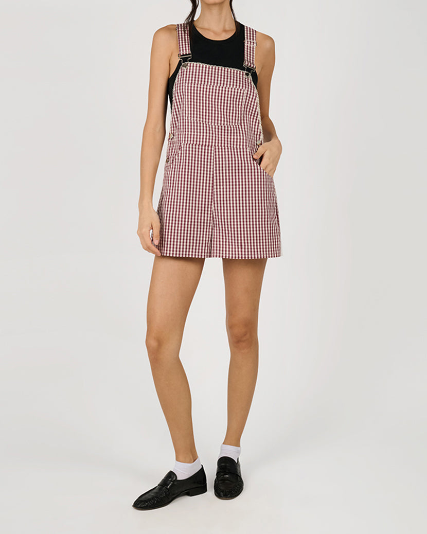 [Plum/Ivory] - Model