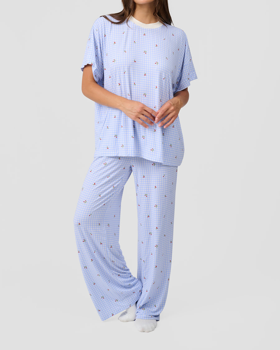 [Baby Blue/Ivory - Model