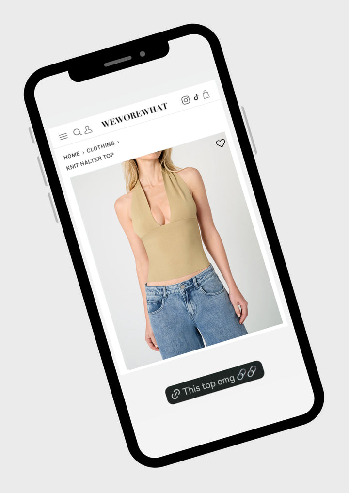 WeWoreWhat Ambassador Top